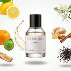 Identity eau de parfum 50ml met citroen, bergamot, neroli, gember, kaneel en zwarte thee